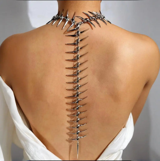 Necklace Thorn Skeleton