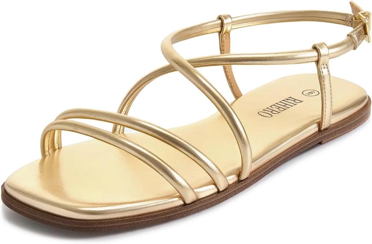 Womens Flat Sandals Open Toe