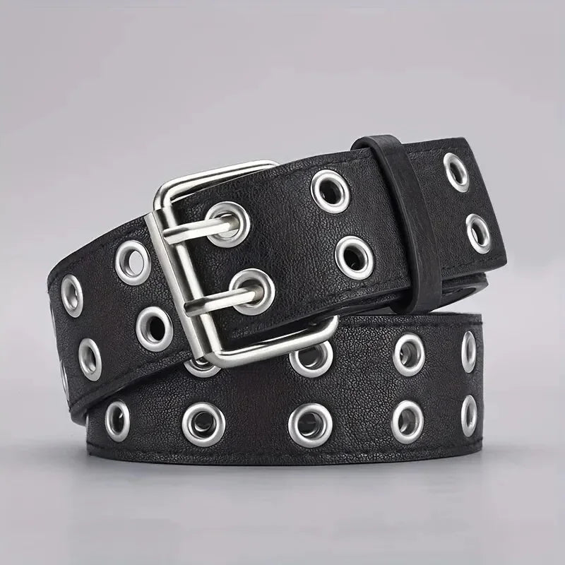 Belt With Double Hole Design