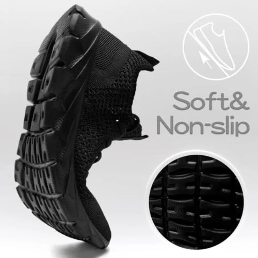 Mens Running Shoes Lightweight Athletic Sneakers For Gym Workout
