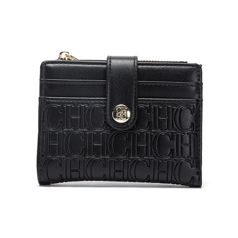 CHCHCN Fashion Classic Retro Wallet Card Holder Universal Letter Printed