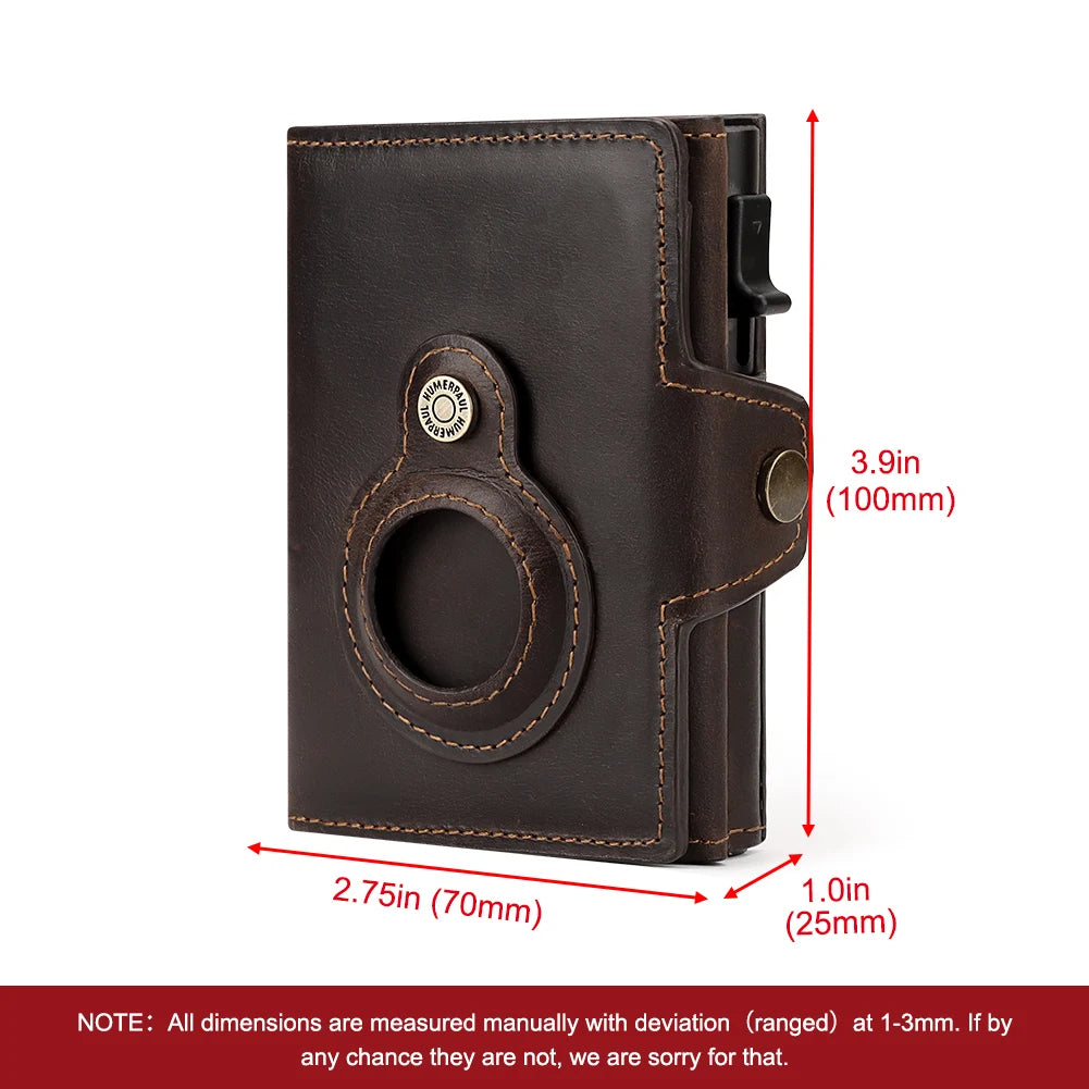 Wallet RFID Leather Card Holder