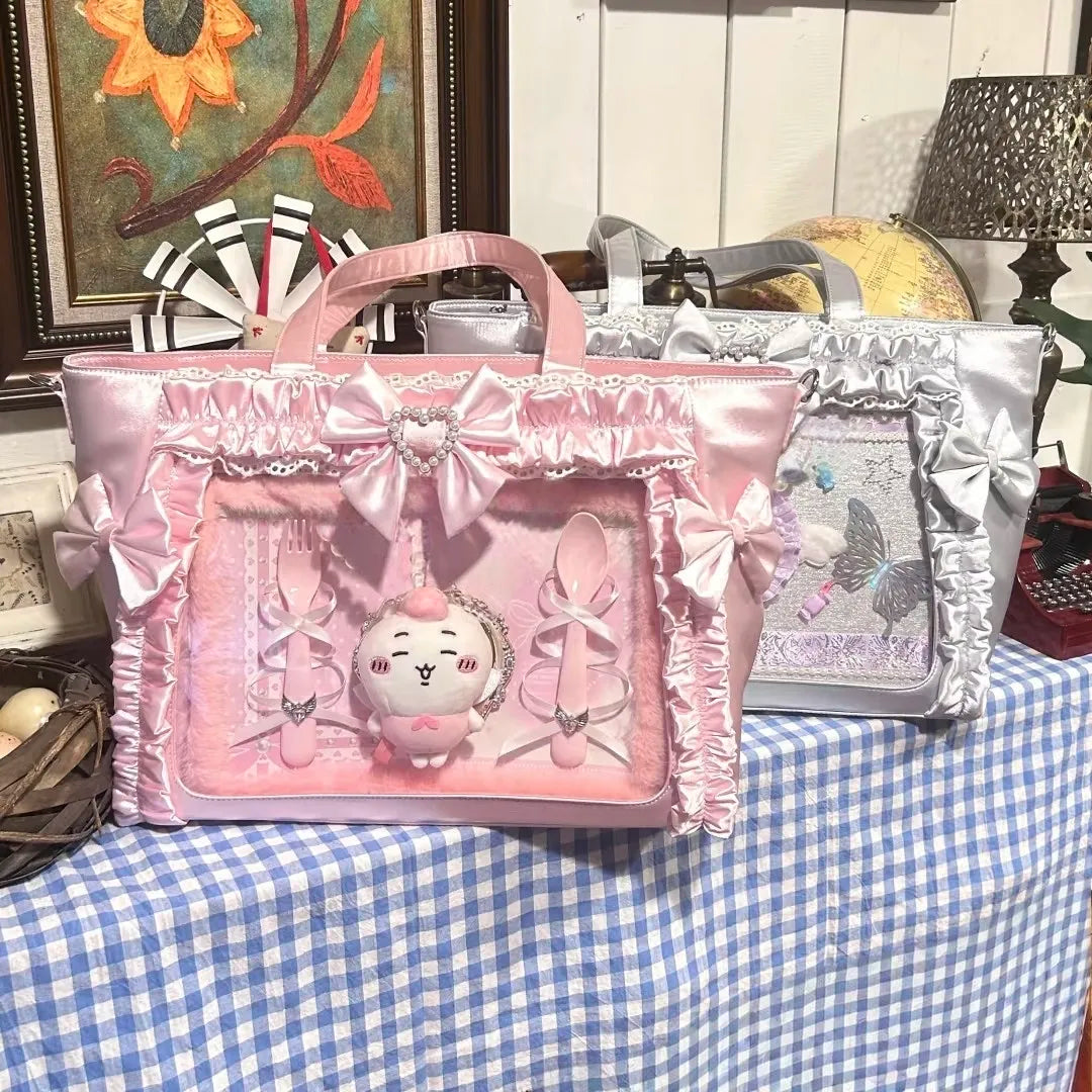 Purse Lace Bow Bag