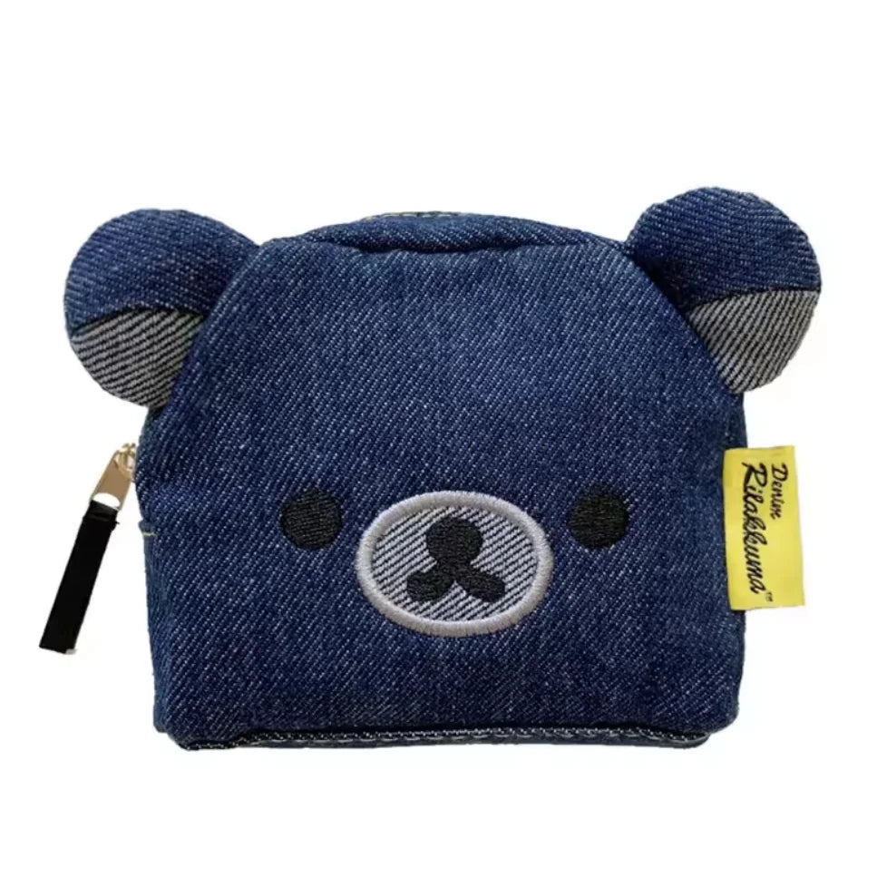 Coin Purse Bear Face Pouch