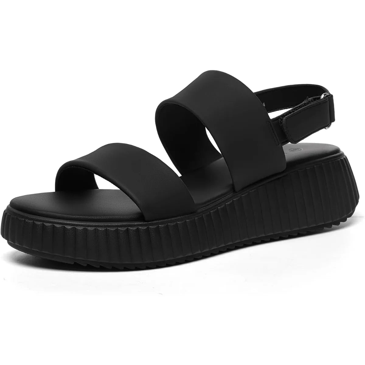 Women's Platform Sandals With Open Toe Ankle Strap