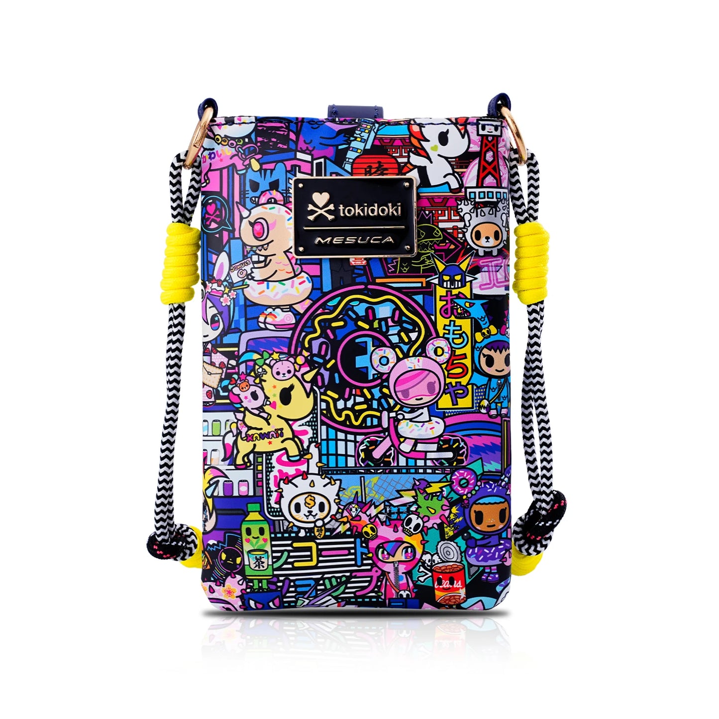 Tokidoki Unicorno PU Leather Crossbody Phone Bag With Adjustable Strap