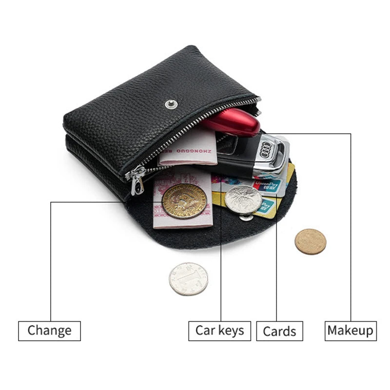 Coin Card Holder Earphone Pouch
