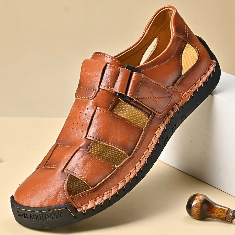 Mens Sport Sandals Closed Toe
