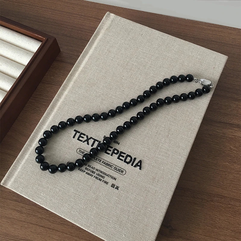 Round Bead Acrylic Choker