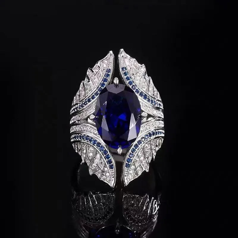 Sapphire Diamond-set Ring