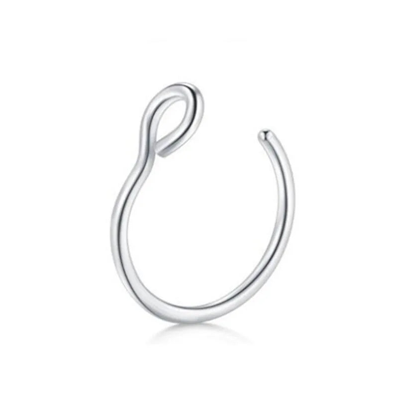 Nose Ring Septum Hoop Stainless Steel Horseshoe