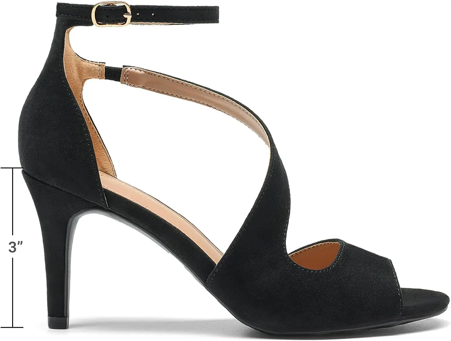 Women's Open Toe Stiletto Sandals