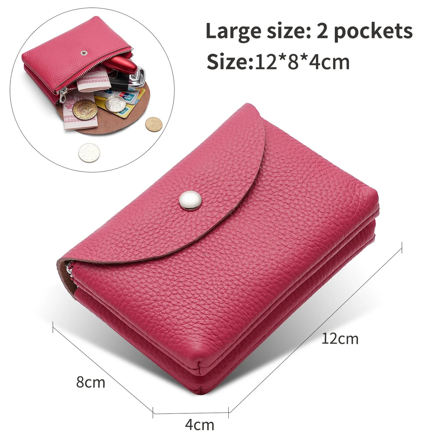 Coin Card Holder Earphone Pouch