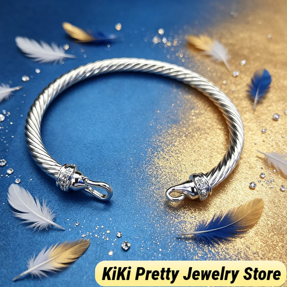 Bracelet 925 Silver Zircon