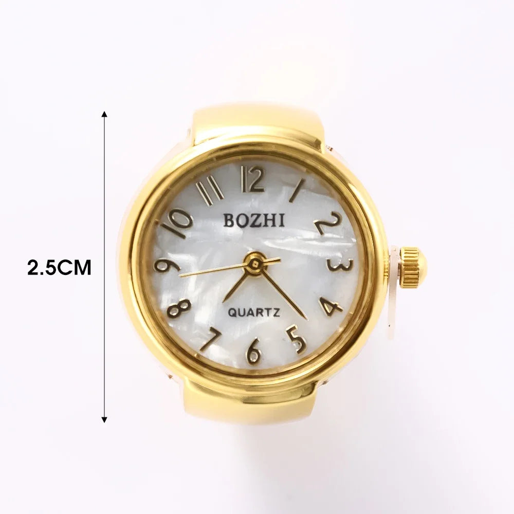 Quartz Finger Ring Watch Gift