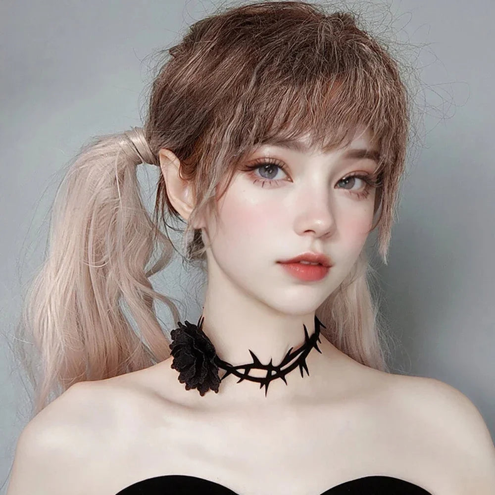 Necklace Rose Thorn Lace Choker Necklace