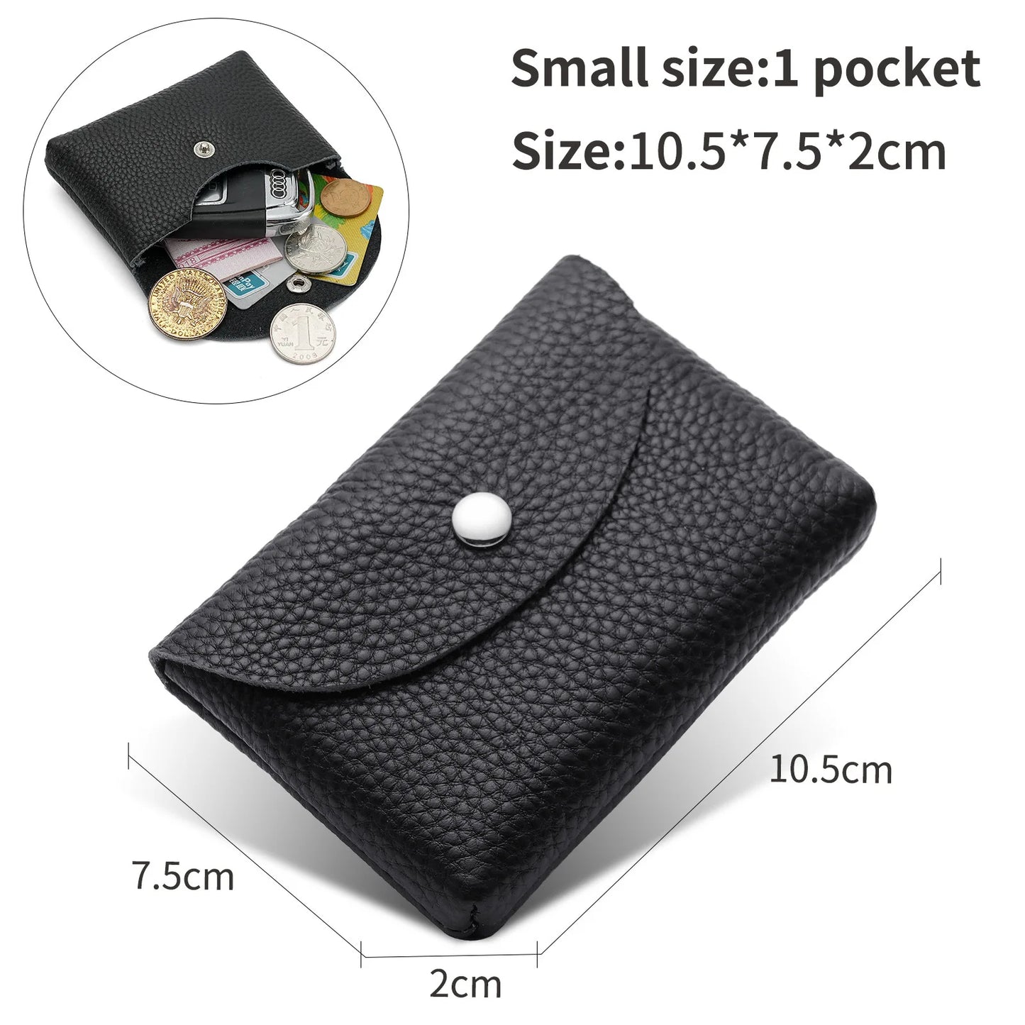 Coin Card Holder Earphone Pouch