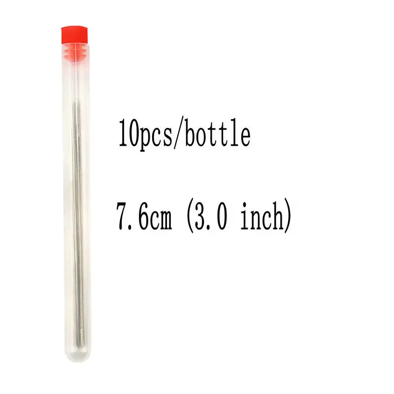 Stainless Steel Big Eye Curved Beading Needles Set JT-02