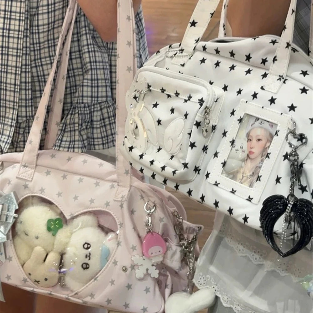 Bag Star Print Underarm Bag