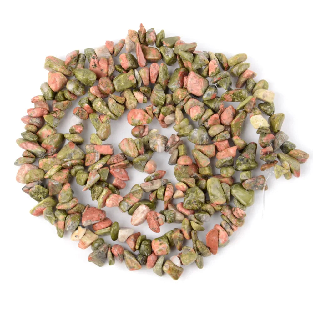 Natural Stone Chips Beads Irregular Gravel For Jewelry Making