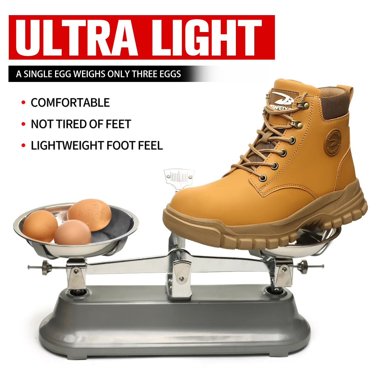 Safety Shoes Breathable Anti Smash Puncture Men