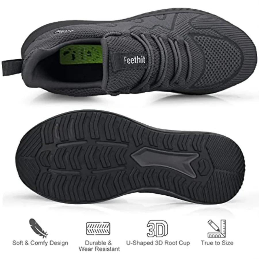 Mens Sneakers Lightweight Breathable