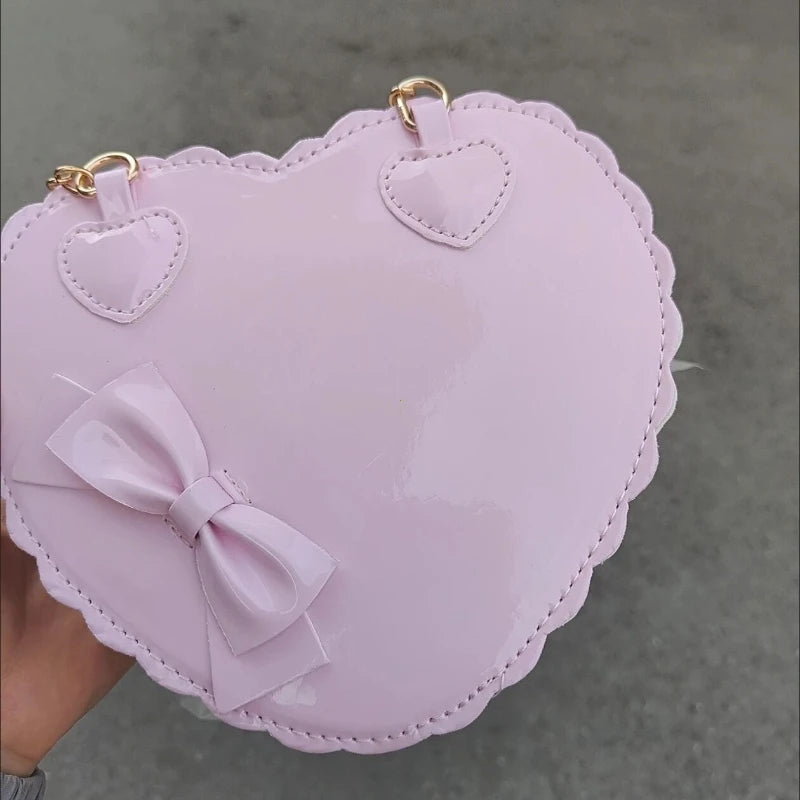 Handbag Bowknot Decor Shoulder