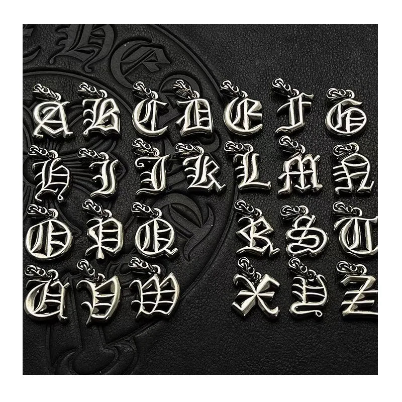 Necklace Pendant Letter Chain Jewelry