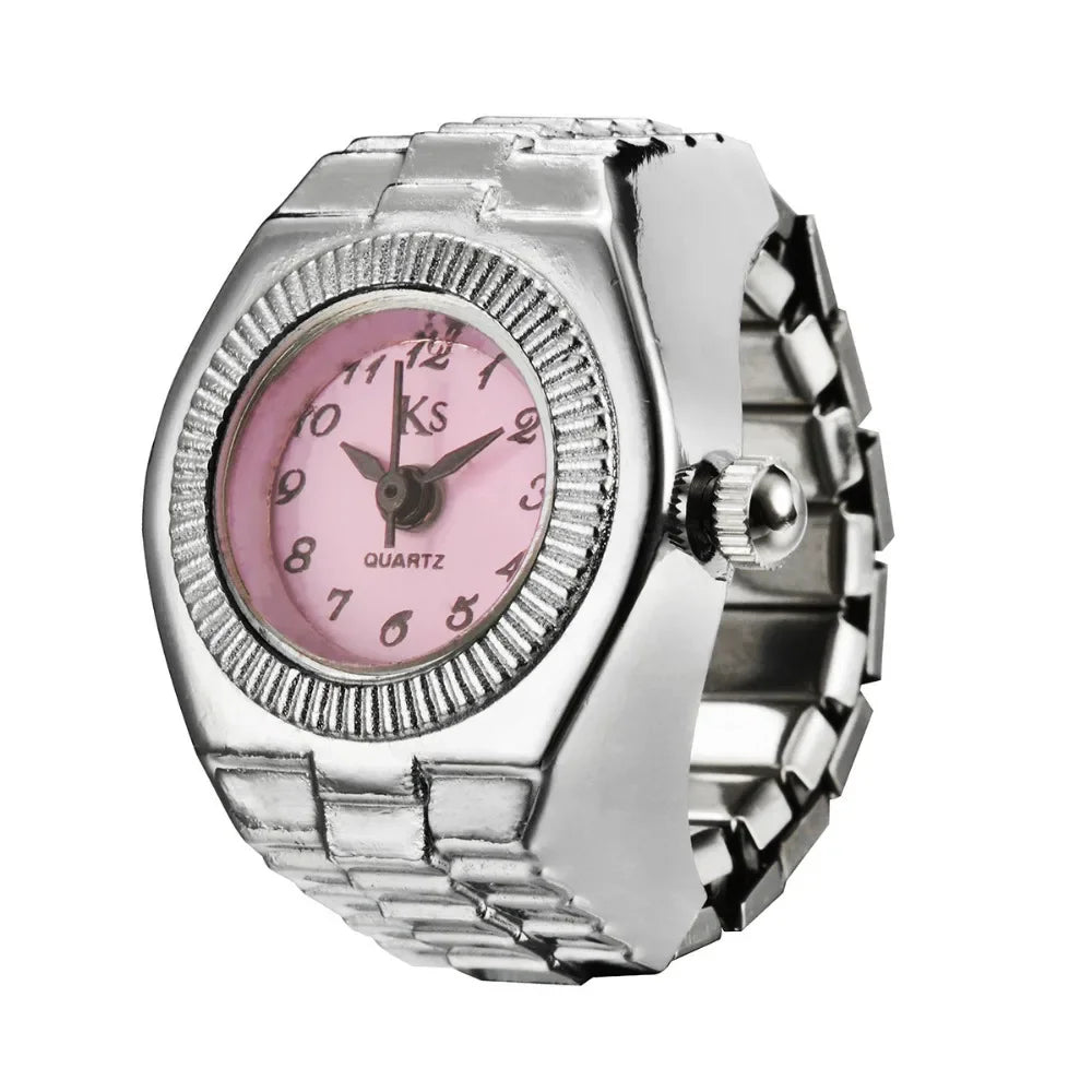Quartz Finger Ring Watch Gift