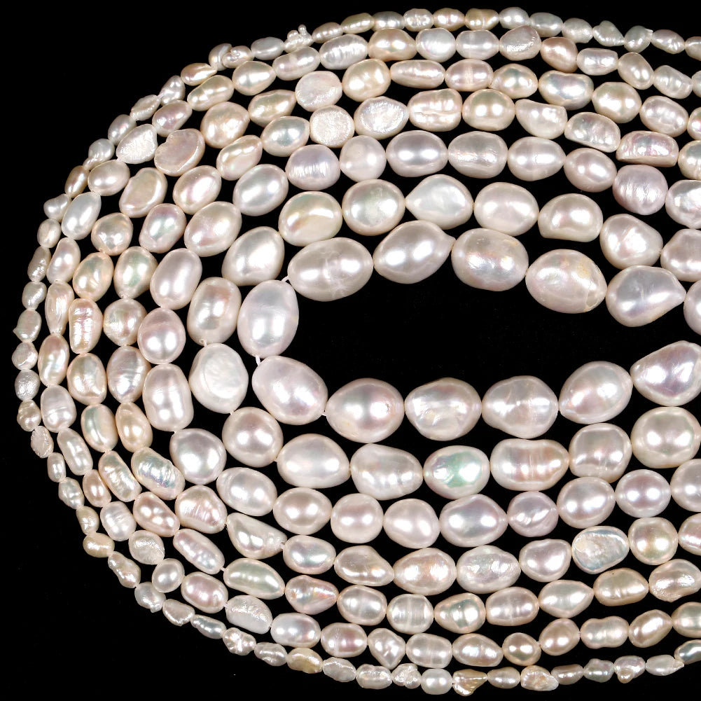 Natural Freshwater Pearl Beads Irregular Shape for Jewelry Making