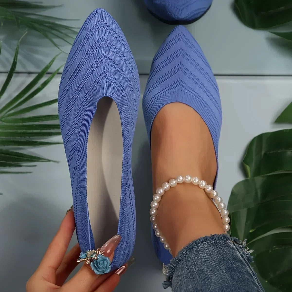 Women Slip-On Flats Ballet Shoes