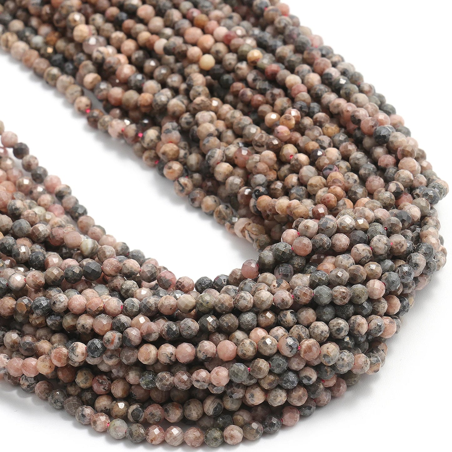 Faceted Tiny Beads Natural Aquamarine Lapis Lazuli Tourmaline Amethyst Beads