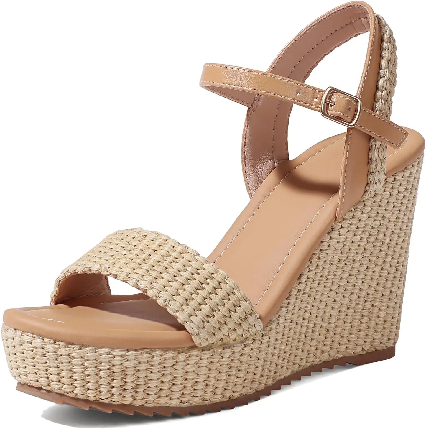 Womens Wedge Sandals Ankle Strap
