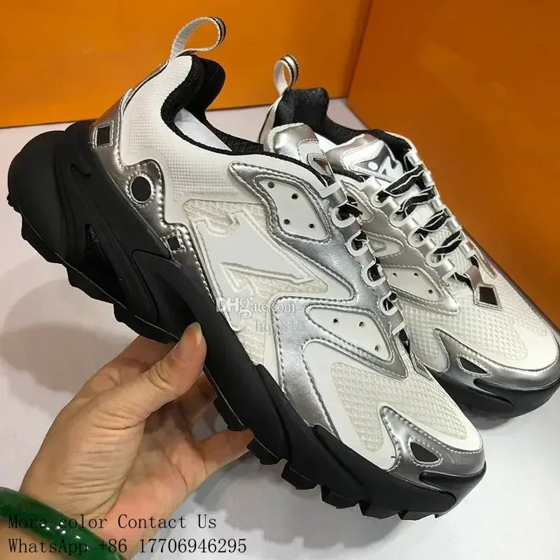 Men's Sneakers Leather Upper