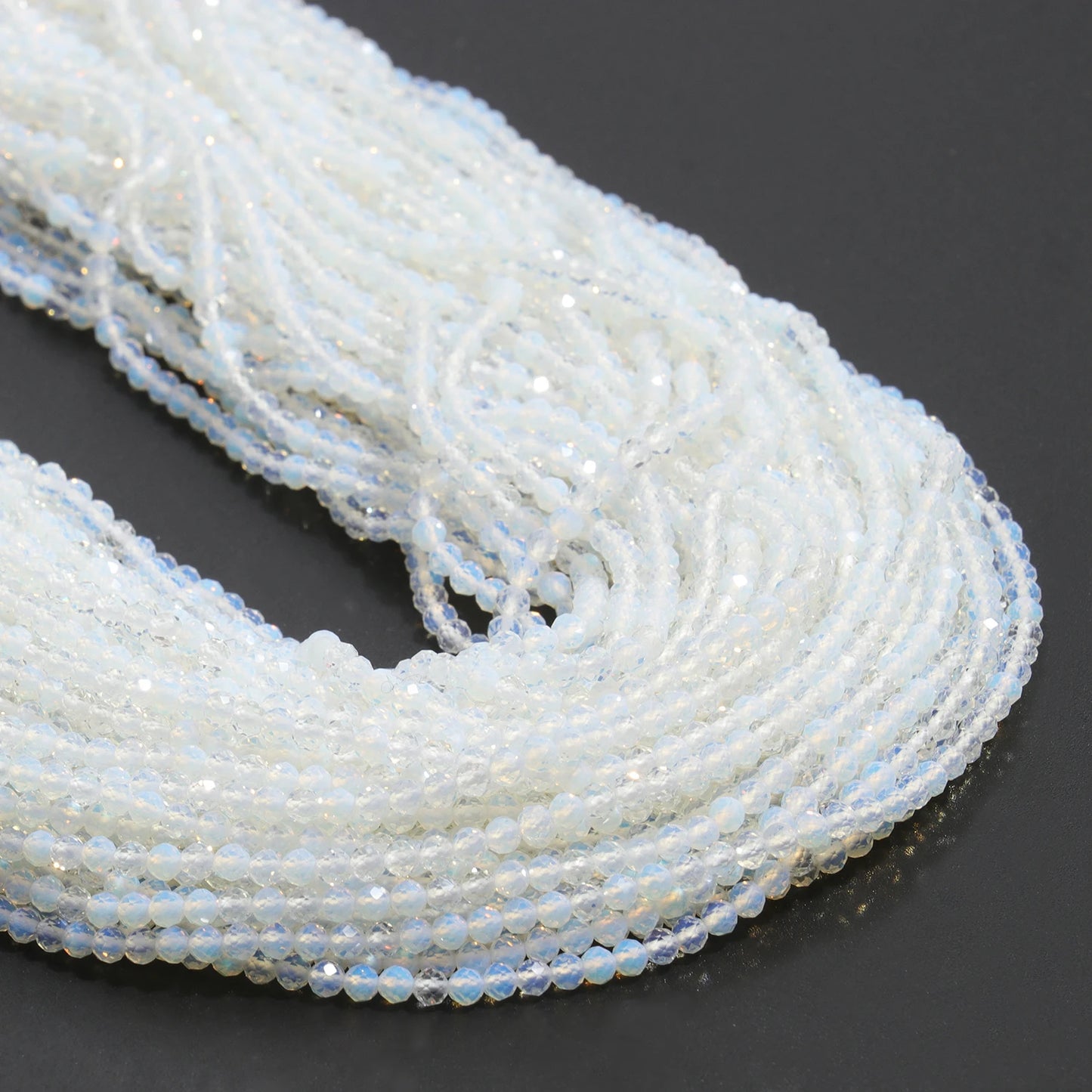 Faceted Tiny Beads Natural Aquamarine Lapis Lazuli Tourmaline Amethyst Beads