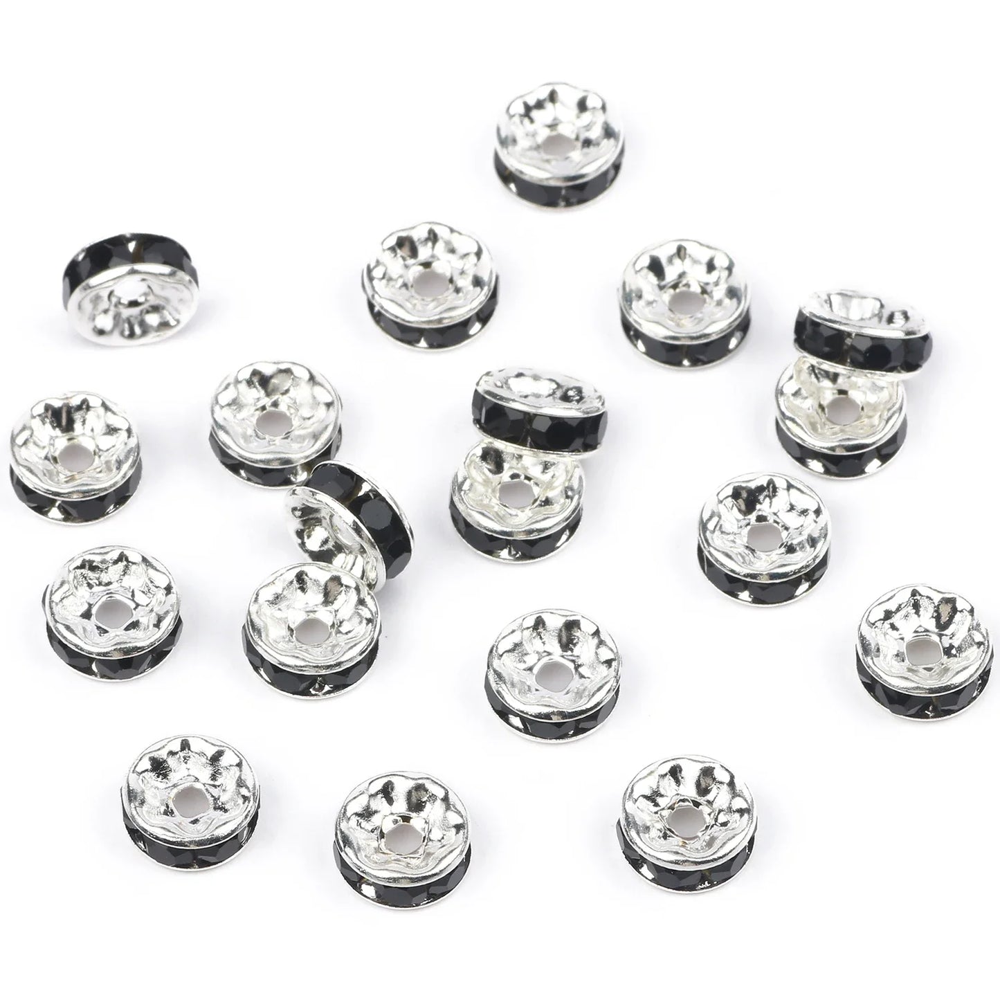 Rhinestone Ball Shape Beads For Jewelry Making