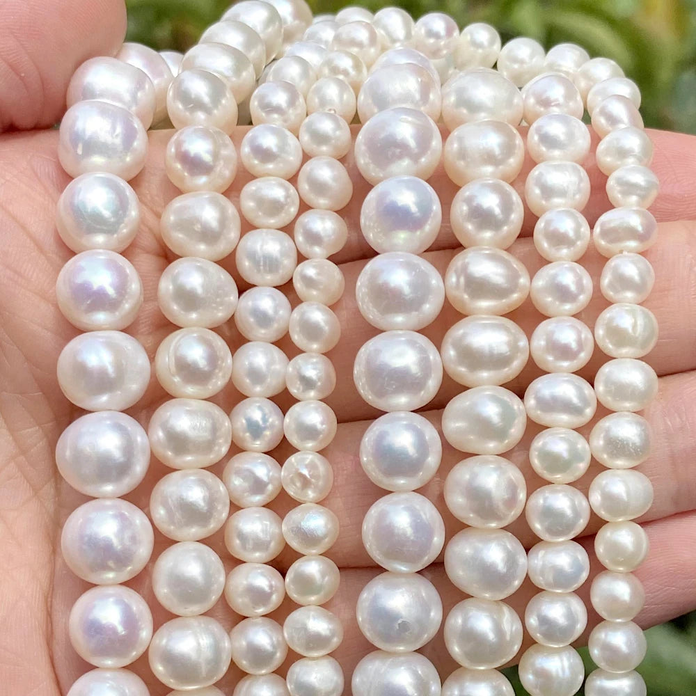 Natural Freshwater Pearl Beads Irregular Shape for Jewelry Making