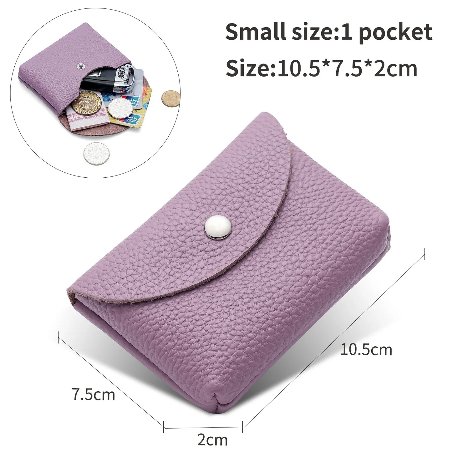 Coin Card Holder Earphone Pouch