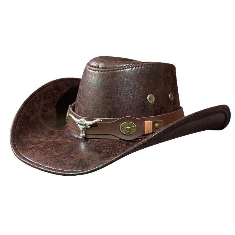 Western Cowboy Hat Flat Top