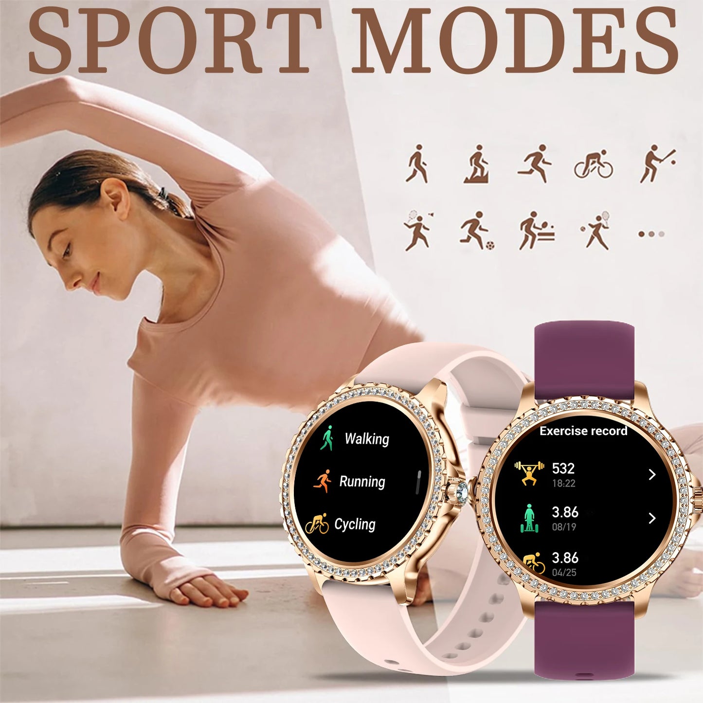 INNOFOVO  Smart Watch Fitness Tracker With Wireless Calls
