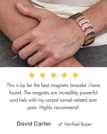 Copper Bracelets and Rings with Neodymium Magnets