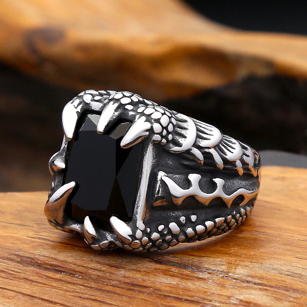 Ring Dragon Claw Stainless Steel