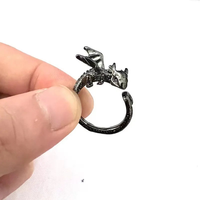 Dragon Wings Adjustable Ring