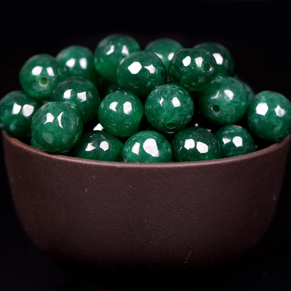 IYKWIM Natural Round Bead Mix Tiger Eye Amazonite Lava Turquoise