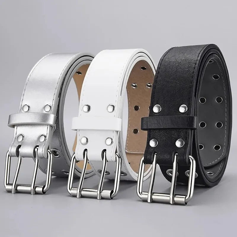Belt With Double Hole Design