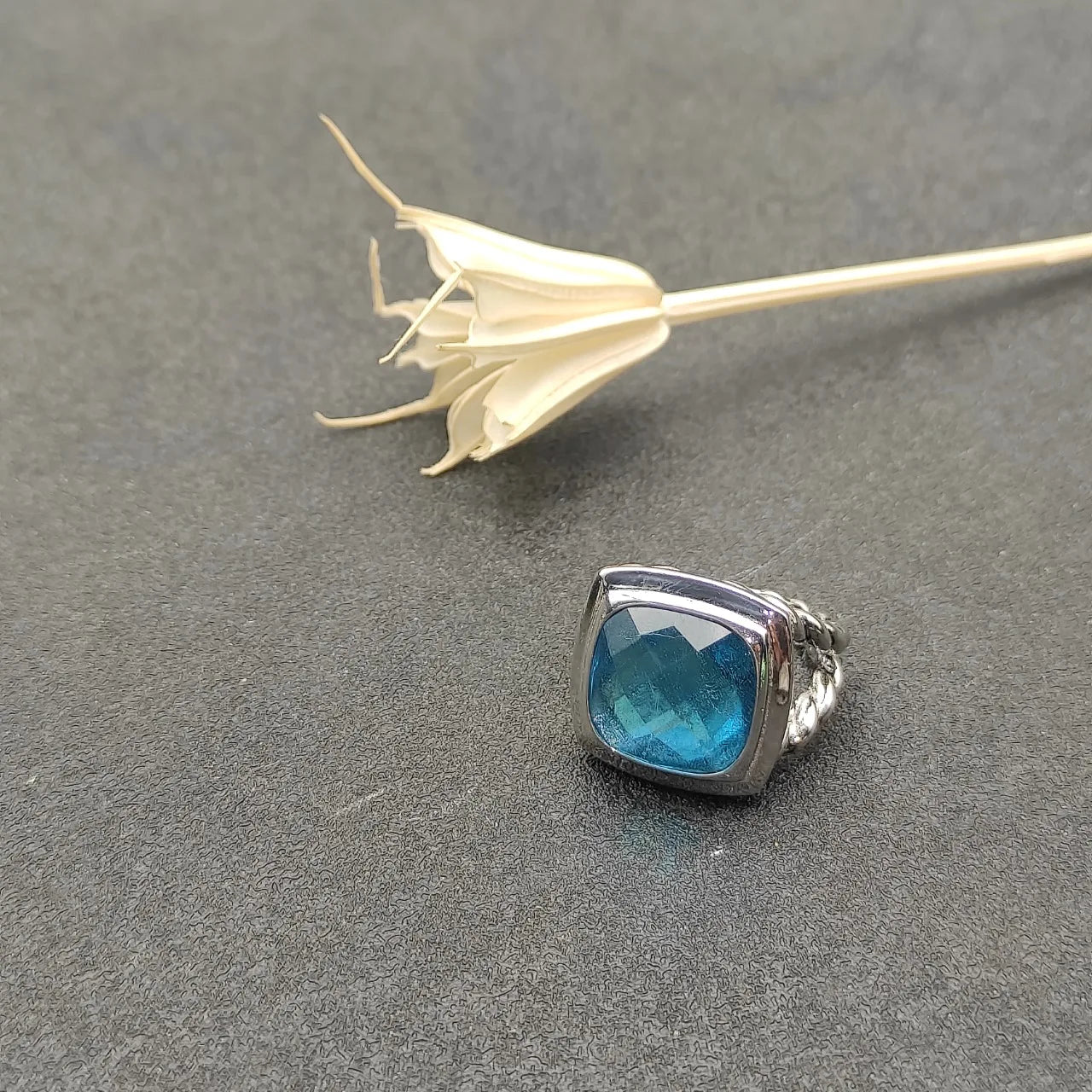 Ring with Stone Certified