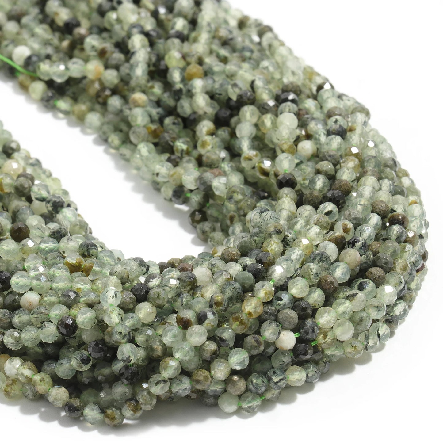 Faceted Tiny Beads Natural Aquamarine Lapis Lazuli Tourmaline Amethyst Beads