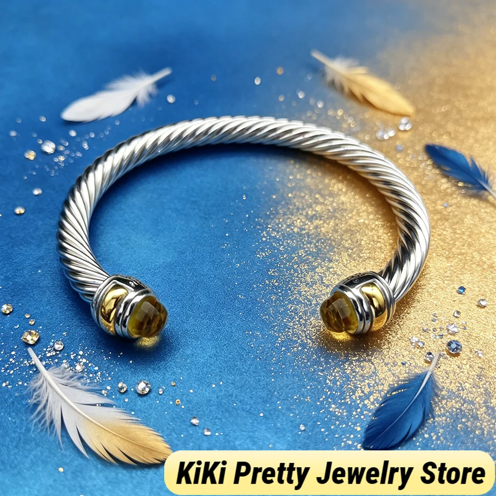 Bracelet Different Colored Zircon Stones