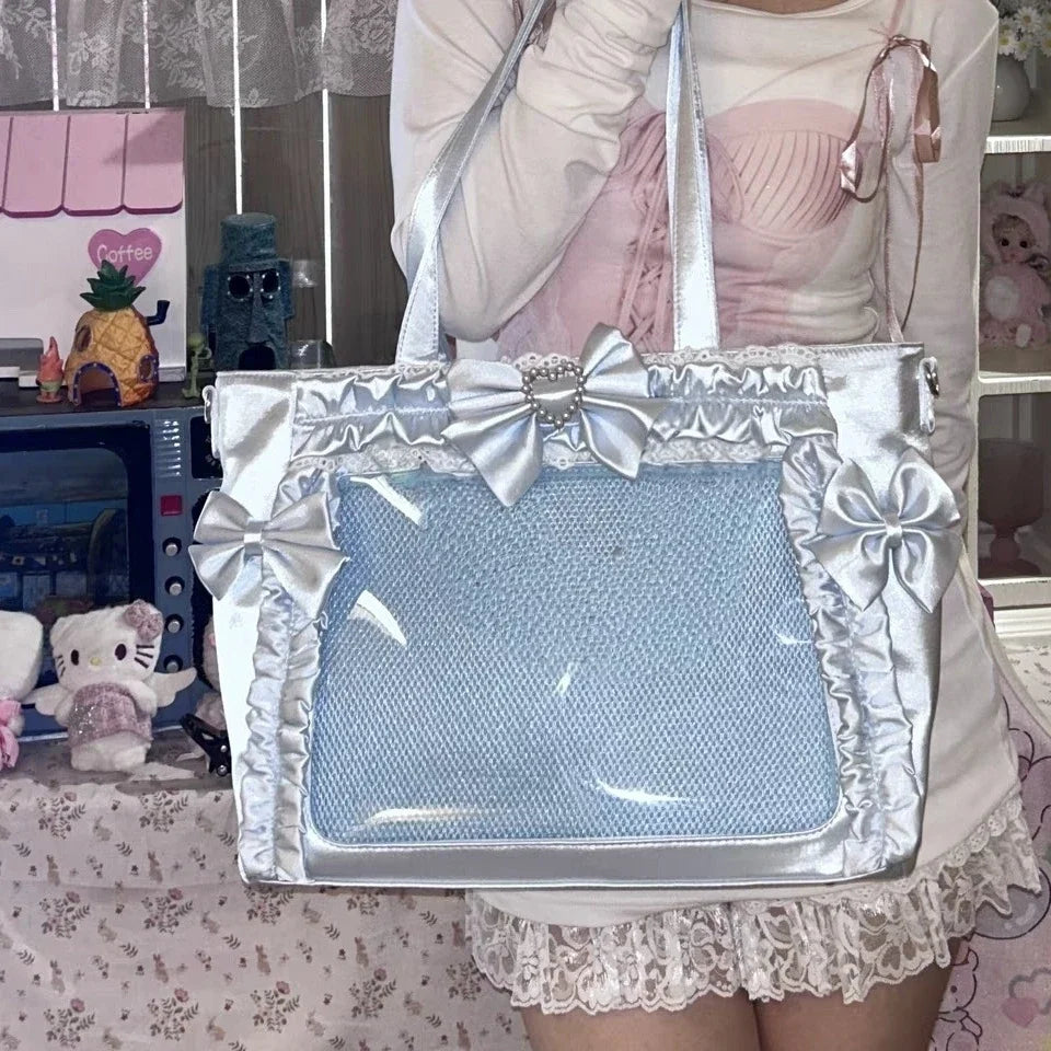 Purse Lace Bow Bag