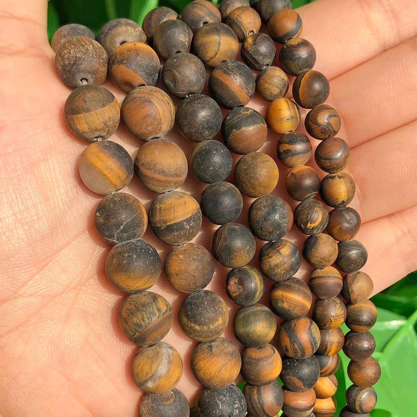 Natural Stone Round Beads Yooperlite Fire Sodalite Loose Spacer Beads